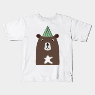 Bear with star Kids T-Shirt